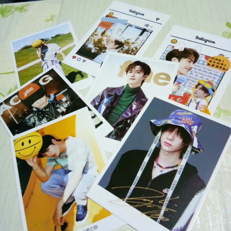 Postcard lomo ảnh Vương Nhất Bác card Tiêu Chiến V23