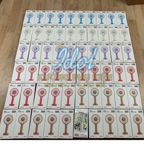 Handy Fan Bangtan Quạt pin cầm tay ver 1 ver 2 ver 3 (K47 K51 K52)