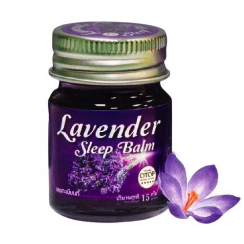 Dầu Cù Là Giúp Ngủ Ngon LAVENDER SLEEP BALM 15g - Thái Lan