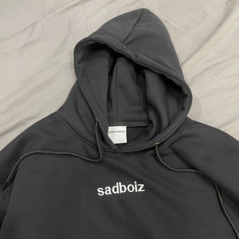 Áo Hoodie SADBOIZ Signature Khoác Nỉ , Tee Local Brand Sadboy Sad Cry Basic Unisex Nam Nữ Ulzzang Full Tag TUN STORE