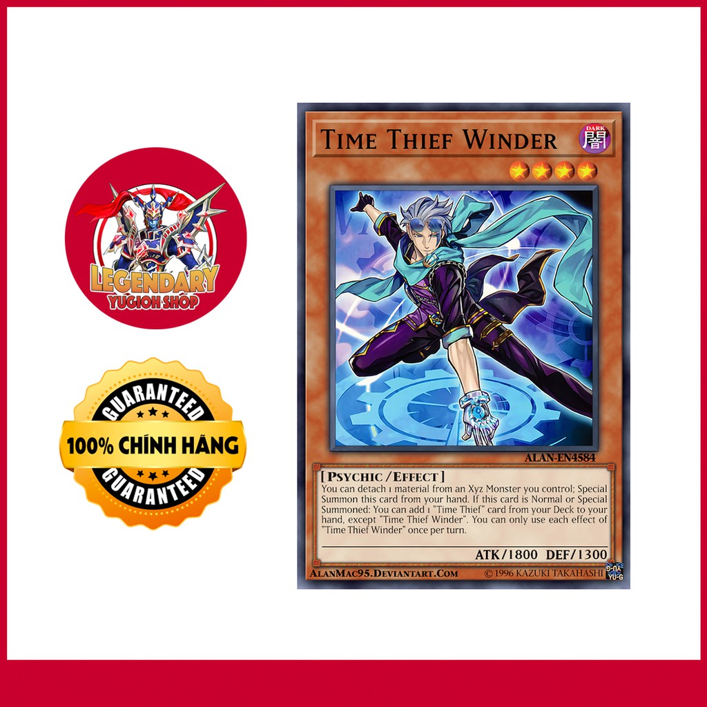 EN]Thẻ Bài Yugioh Chính Hãng] Time Thief Winder