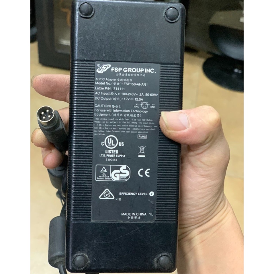 Adapter bộ chuyển đổi nguồn 12V-2A 4 chấu