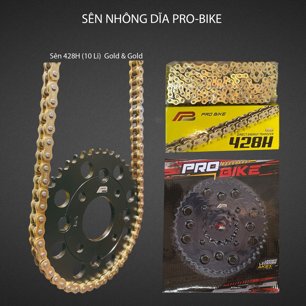 [COMBO SÊN NHÔNG ĐĨA XÍCH] PRO BIKE (TẶNG NGAY) DẦU BÔI TRƠN MEGACOOLS XE WINNER