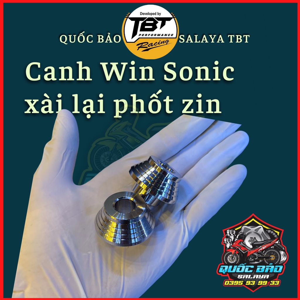 Canh bánh dream winner sonic xài lại phốt zin chất liệu inox 304 lắp ráp như zin bảo hành trọn đời