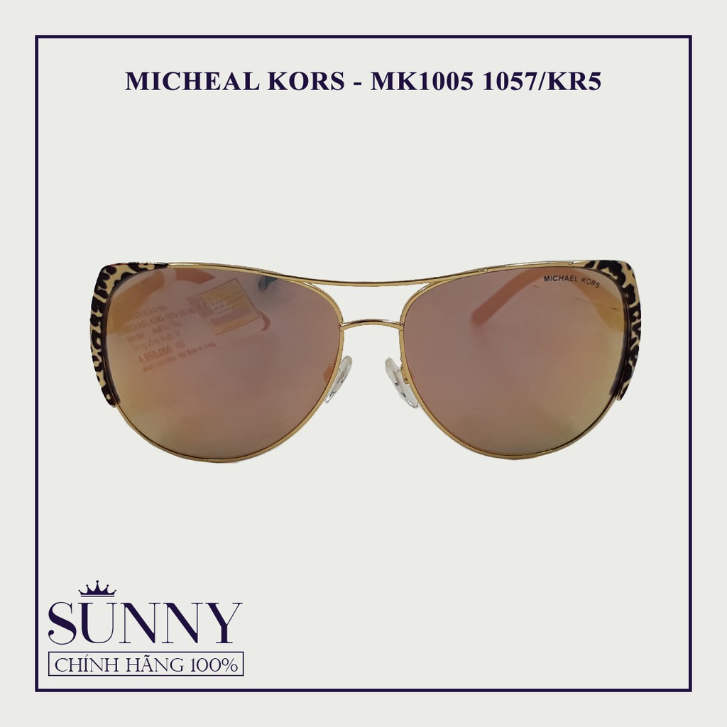 MK1005 nhiều màu - kính mát thời trang Michael Kors chính hãng, thiết kế dễ đeo bảo vệ mắt