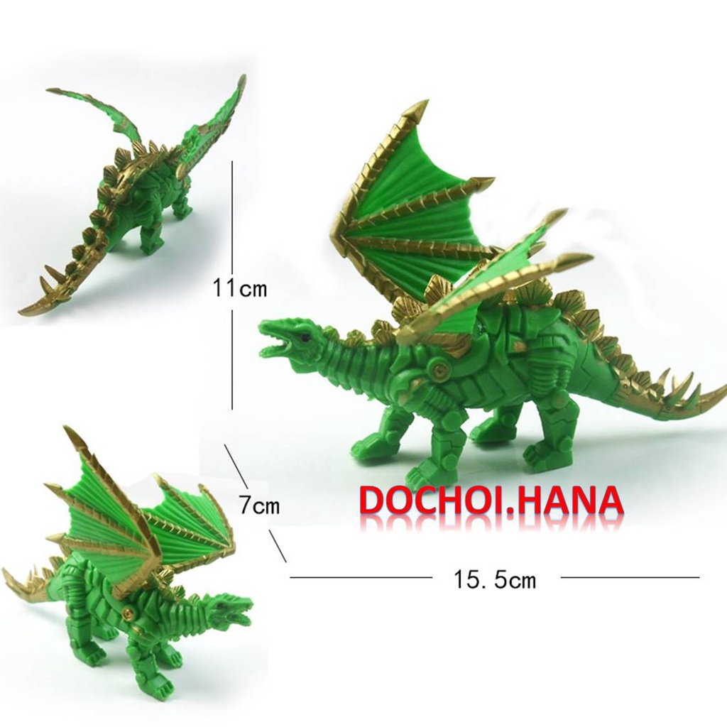 Đồ Chơi Mô Hình Khủng Long-Rồng  HCM  Bộ 8 con, màu sắc đẹp, nhựa mềm, Bé yêu rất thích .