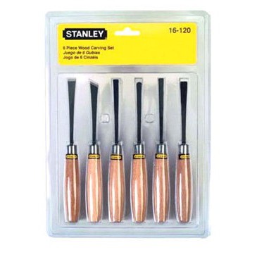Bộ đục gỗ 6 chiếc Stanley 16-120