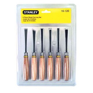 Bộ đục gỗ 6 chiếc Stanley 16-120