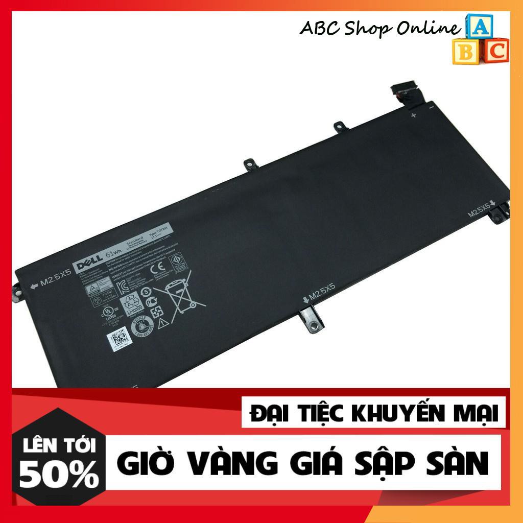 (HÀNG ZIN) Pin Laptop Dell  XPS 15 9530 Precision M3800 T0TRM 245RR 0H76MY H76MV Y758W 7D1WJ 61Wh 6 CELL