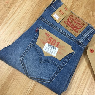 Quần jean nam LV ống đứng