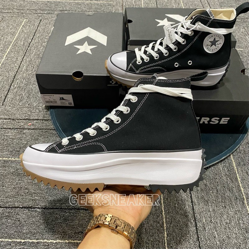[GeekSneaker] Giày Cvs Run Star Hike Hi JW Anderson Black | BigBuy360 - bigbuy360.vn