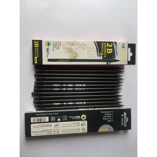 Bút chì than đen Joyko 9988 - Thân gỗ đen