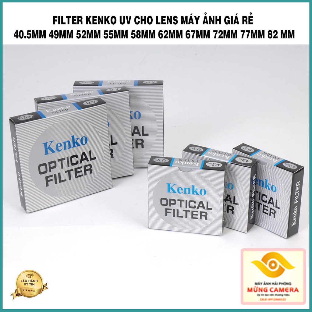 Kính Lọc Kenko UV - Kenko Filter UV