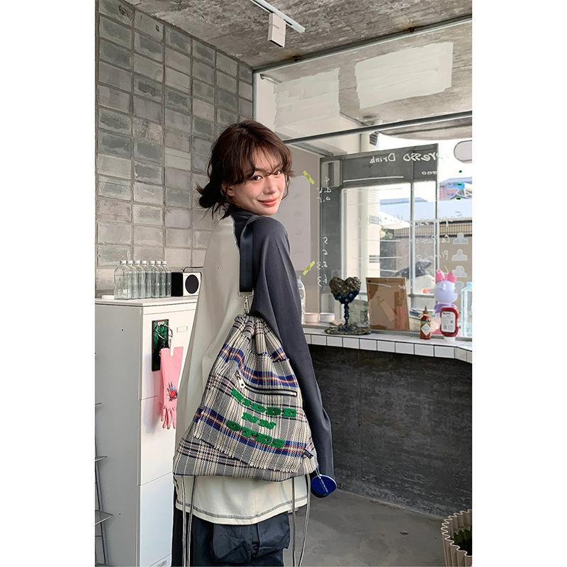 Áo Thun 100% Cotton Dài Tay Phối Màu Sắc Thời Trang Dành Cho Nữ