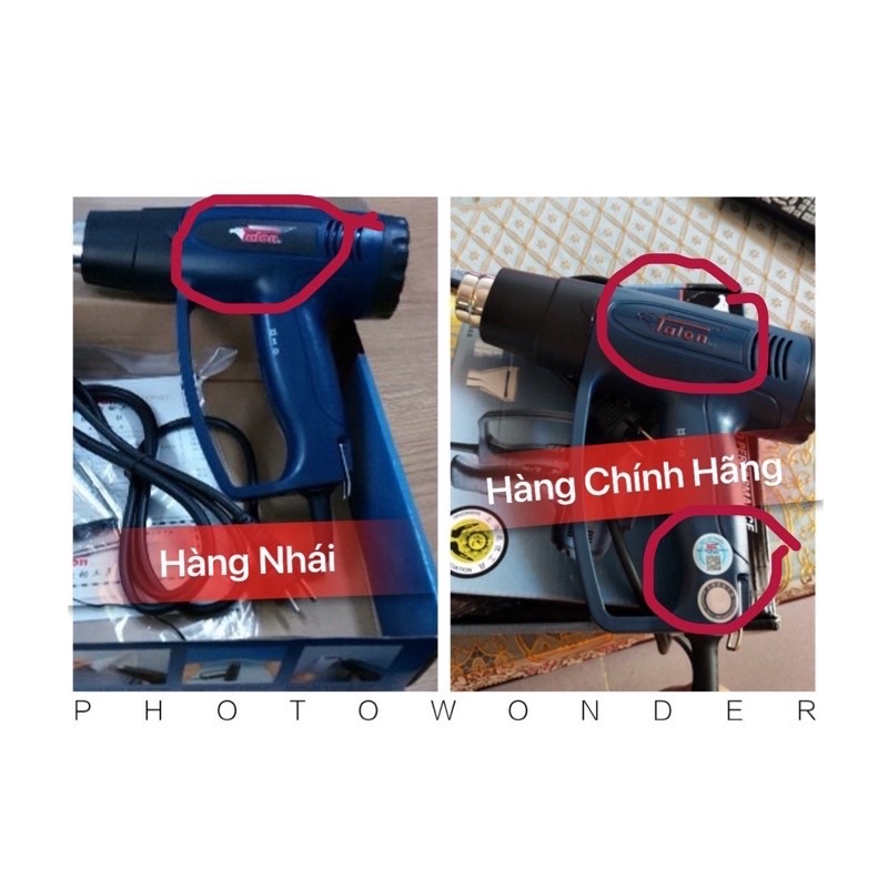 Máy khò hơi nóng TaLon 2000w,CAM KẾT CHÍNH HÃNG CTY