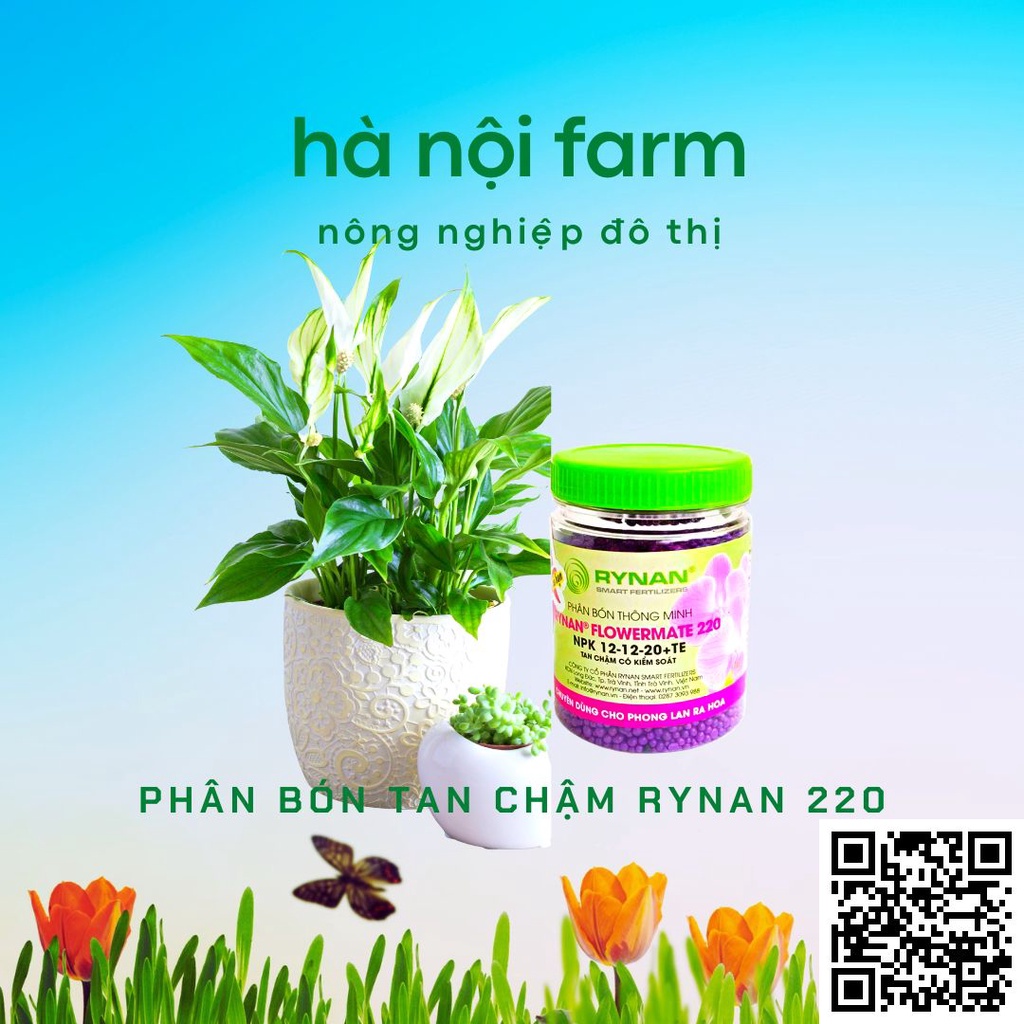 Phân bón thông minh, Tan chậm Rynan 220. lọ