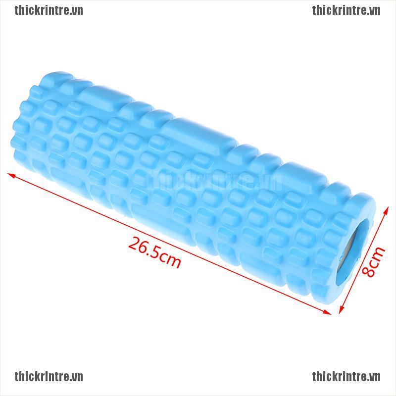 <Hot~new>1pc Yoga Block Fitness Equipment Pilates Foam Roller Fitness Gym Exercises