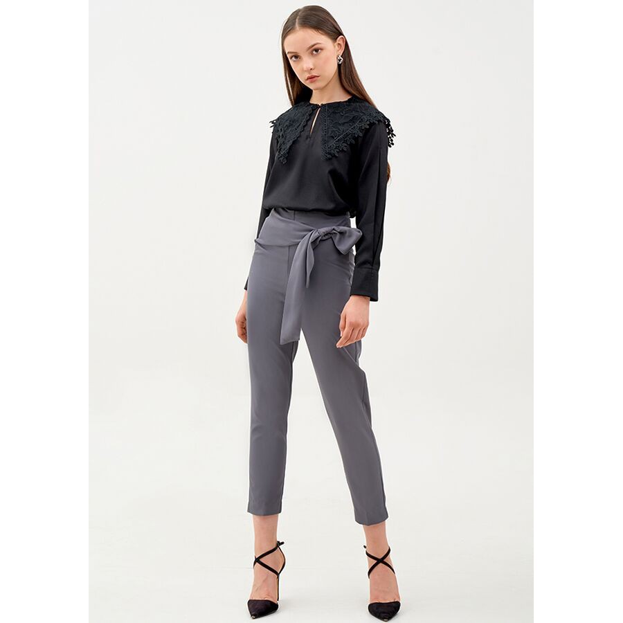 Quần dài nữ thắt nơ 1 bên - MARC FASHION