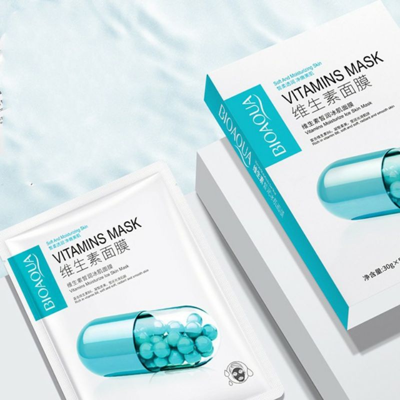 Mặt nạ Bioaqua Vitamin se khít lỗ chân lông