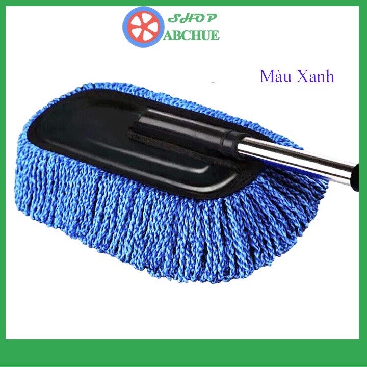 Chổi Lau Xe Ô Tô - Rửa Xe Ô Tô - Cọ Nano Lau Rửa Xe Sợi Mềm Mại, Điều Chỉnh Được Độ Dài Dành Cho Xe Hơi