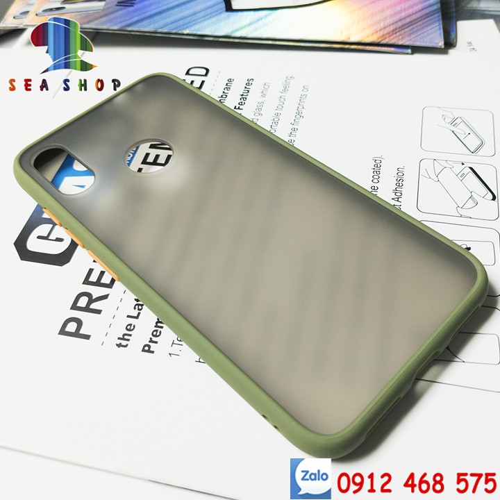 Ốp lưng Xiaomi Note 7 và Note 7 Pro viền nhựa dẻo chống sốc - Mặt lưng nhám