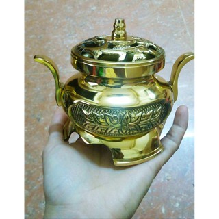Lư xông trầm đồng lớn