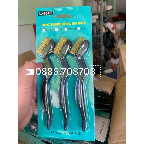 Bộ bàn chải 3 cây cong