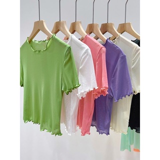 Đầm Lưới Ngắn Tay Xuyên Thấu Thời Trang Dành Cho Nữ