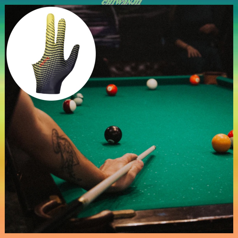 Găng tay 3 ngón trái/phải chống trượt cho người chơi bida