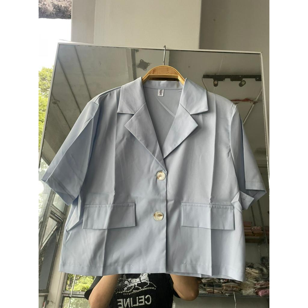 Áo Blazer Cọc Tay 2 Cúc Smide Clothing