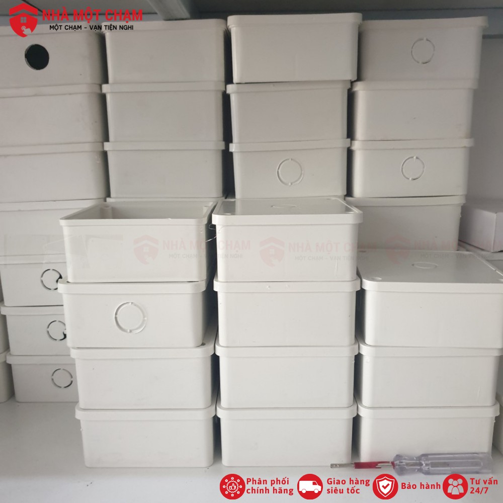 Hộp kỹ thuật camera chống nước, kích thước 110x110x5mm | BigBuy360 - bigbuy360.vn