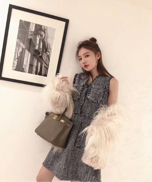 Túi HM BIRKIN màu Nude Size 25 Siêu cấp