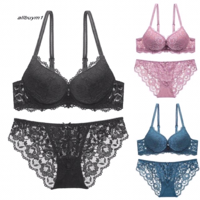 THANH LÝ - Bộ đồ lót ren có gọng đệm kép nâng ngực BL1390