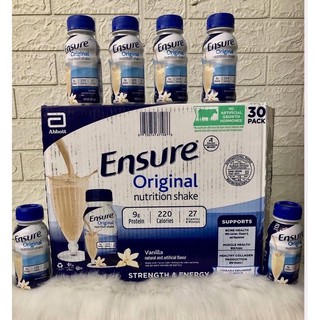 💚🍀 [HSD 08/2025] Thùng 16 chai 24 chai & 30 chai sữa ENSURE Vanilla của Mỹ 🍀💚