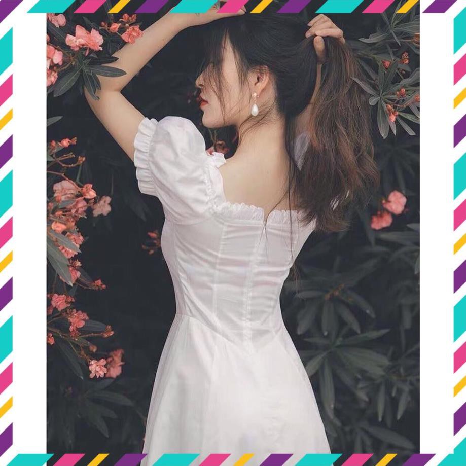 [ XẢ KHO _ THU HỒI VỐN ] Đầm dự tiệc maxi  trắng thất dây/,Đầm dạo phố/ Đầm maxi/ Đầm nữ/ Đầm công chúa (kèm hình thật). | BigBuy360 - bigbuy360.vn