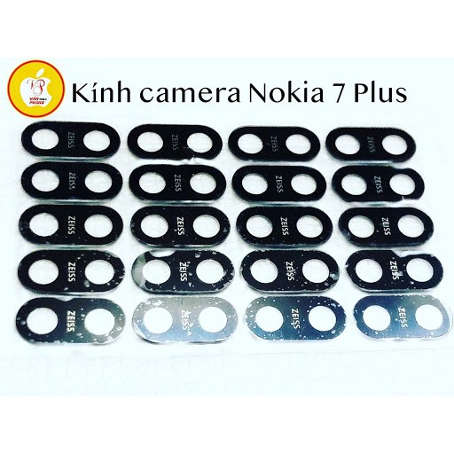 🌟  Kính Camera 🌟  Mặt Kính Camera Sau Nokia 7 Plus Chính Hãng