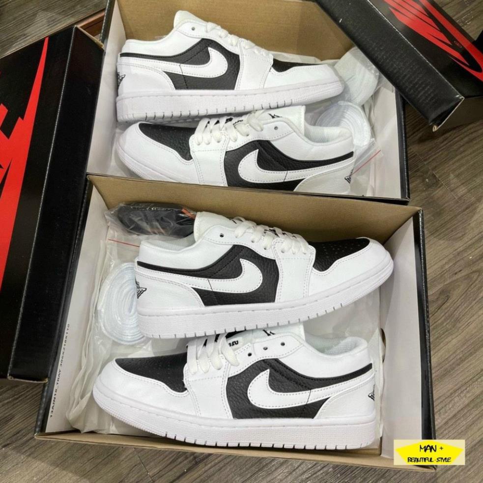 Giày thể thao Air Jordan 1 Low Panda (W) siêu hot, dễ phối đồ dành cho nam và nữ (FULLBOX)