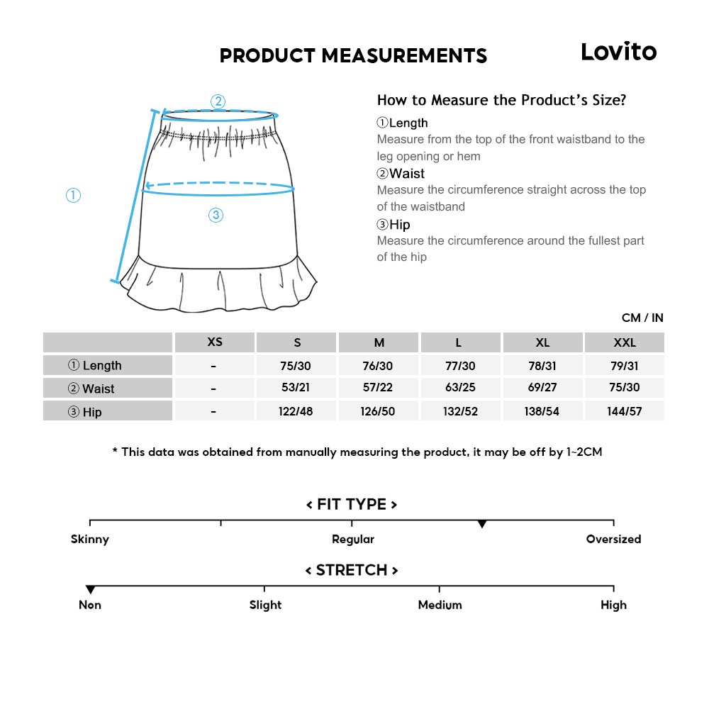 Chân váy Lovito màu trơn kiểu xếp ly duyên dáng cơ bản mặc hàng ngày L10084 (đen/xanh lá đậm)