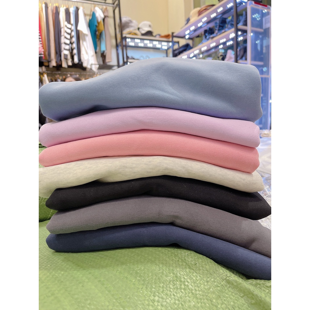 Áo nỉ trơn lót lông mã 9088 | BigBuy360 - bigbuy360.vn