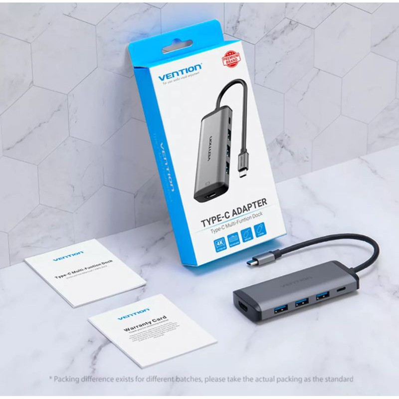 Vention Hub Chuyển Đổi Type C Sang Usb 3.0 Hdmi Pd Charger Dex Samsung S9 S10 S20 S21 Note 9 10 20 21 Fe