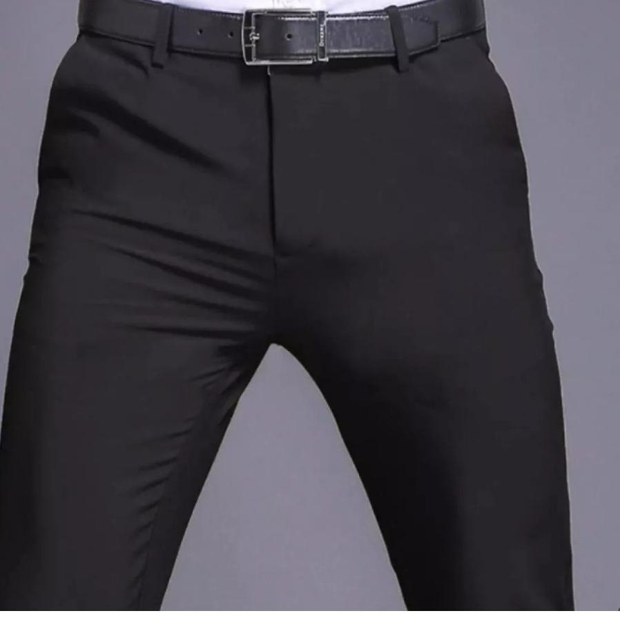 ♦ Jijiy | Quần Tây Dáng Ôm Chất Liệu Mỏng Nhẹ Màu Đen / Xanh Navy Size UK 27-38 Thời Trang Cao Cấp Cho Nam