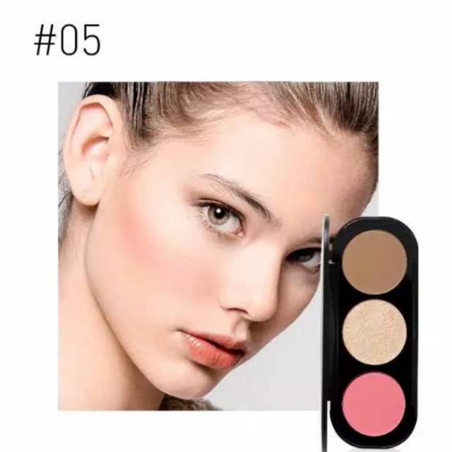 (hàng Mới Về) Bảng Phấn Má Hồng Và Bắt Sáng Focallure | BigBuy360 - bigbuy360.vn