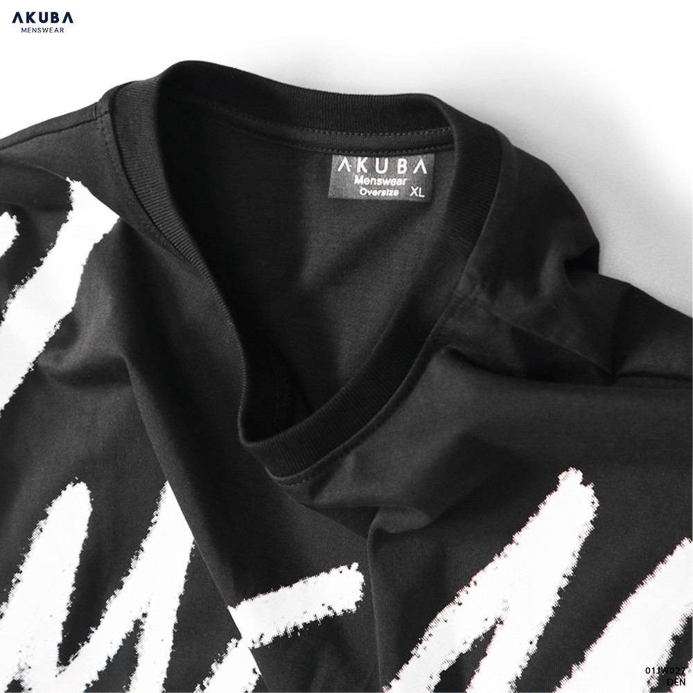 Áo Thun Nam Oversize Tay Ngắn AKUBA | 01JW027 | BigBuy360 - bigbuy360.vn