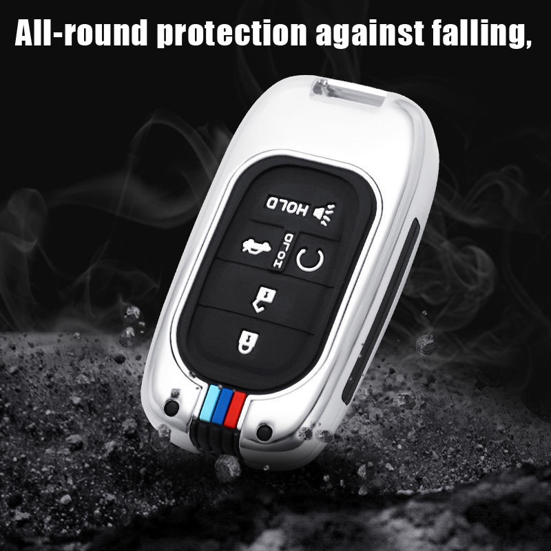 Vỏ Bảo Vệ Chìa Khóa Xe Hơi Honda Civic fe 2022 HRV Civic fe 2022 2023 HRV Bằng Kim Loại