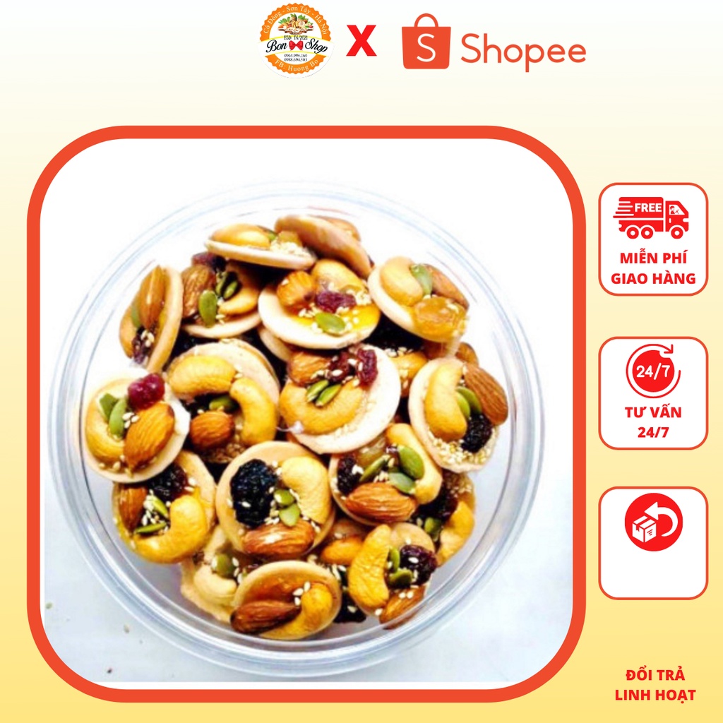 BÁNH HẠT ĐIỀU MIX HẠT DINH DƯỠNG 500G