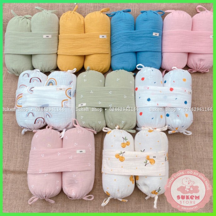 Gối Chặn Cho Bé/Gối Chặn Vỏ Đỗ Tự Nhiên BéBé Giúp Bé Ngủ Ngon