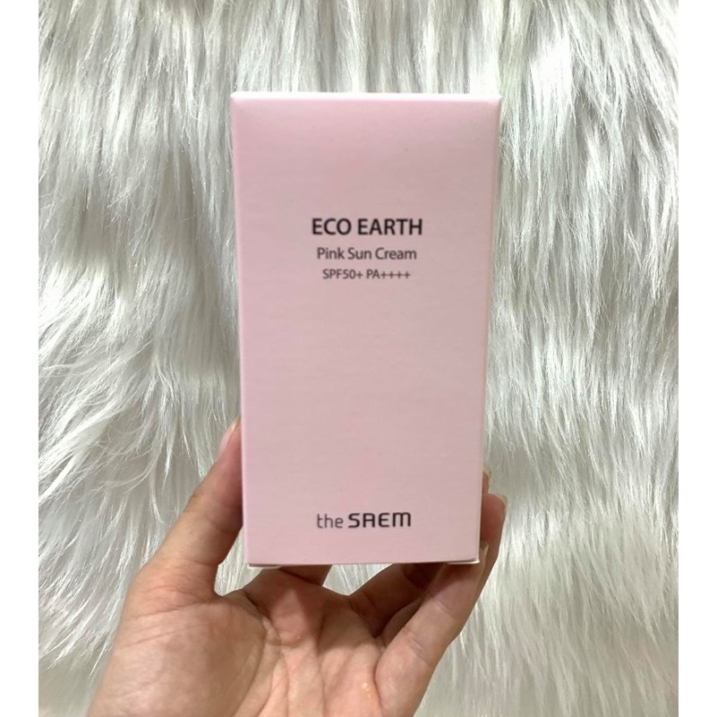 Kem chống nắng The Saem Eco Earth Power Pink 50ml. | BigBuy360 - bigbuy360.vn