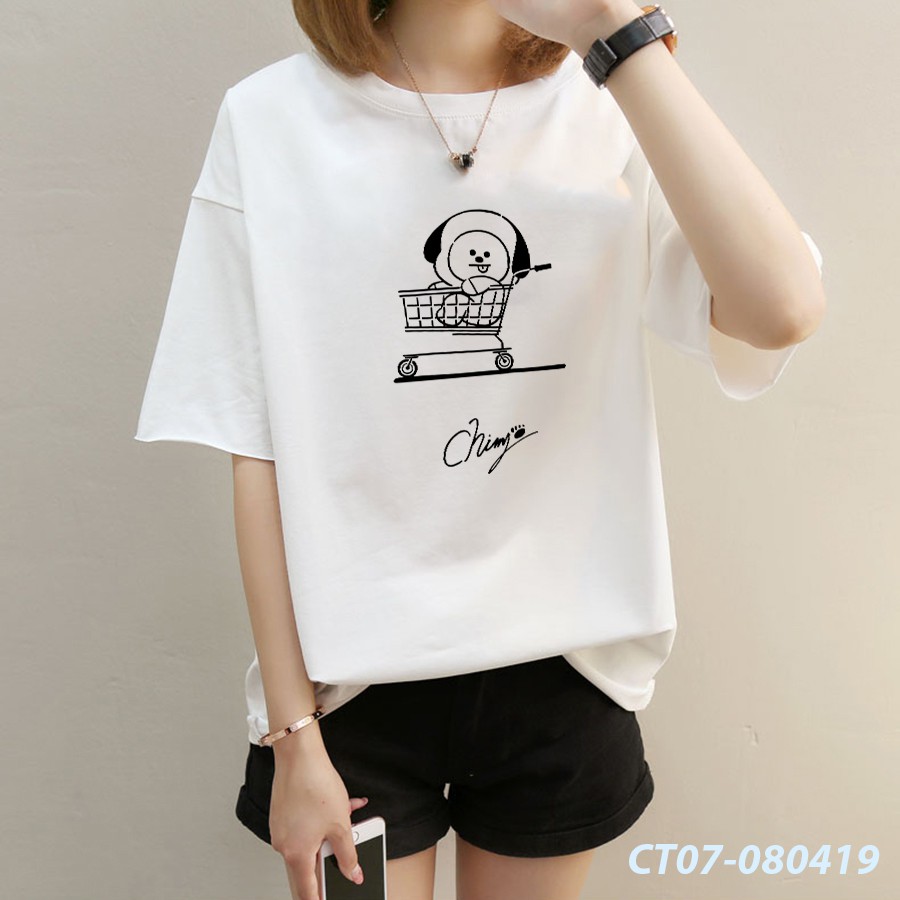 ÁO THUN chimmy BT21 Jimin BTS