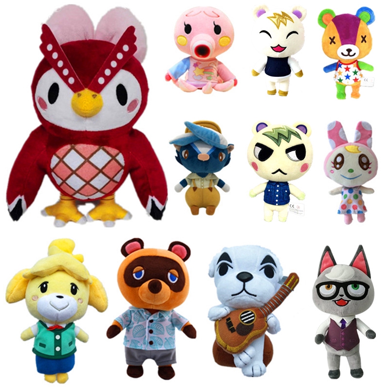 Kids Toy 20cm Animal Crossing Tom Nook KK Raymond Plush Toy Raccoon Nintendo switch Game Soft Stuffed Doll