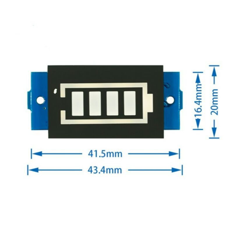 Mạch báo dung lượng pin 3S (12.6V); 4S (16.8V)